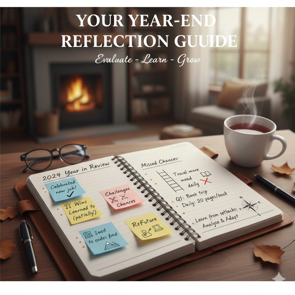 Reflection: How to Learn from the Past Year and Set Meaningful Goals | The Zwahlens